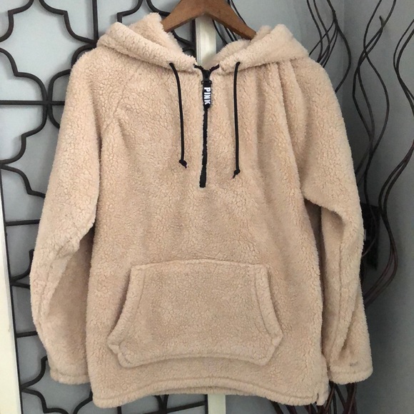 PINK Victoria's Secret Sweaters - Sherpa hoodie